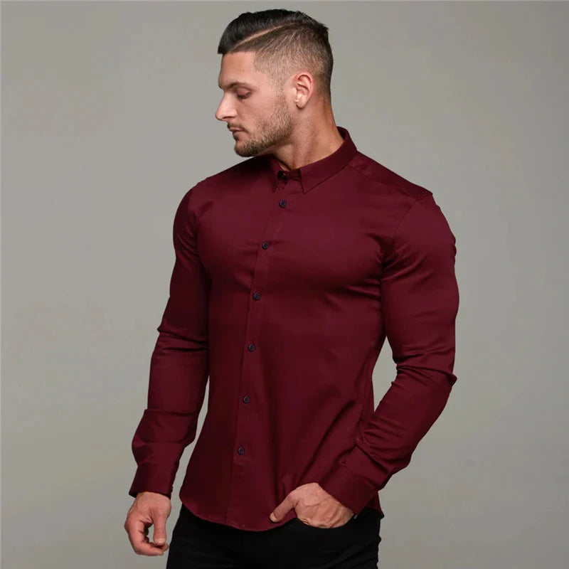 Camisa de Vestir UltraTech Baronesa Antiarrugas